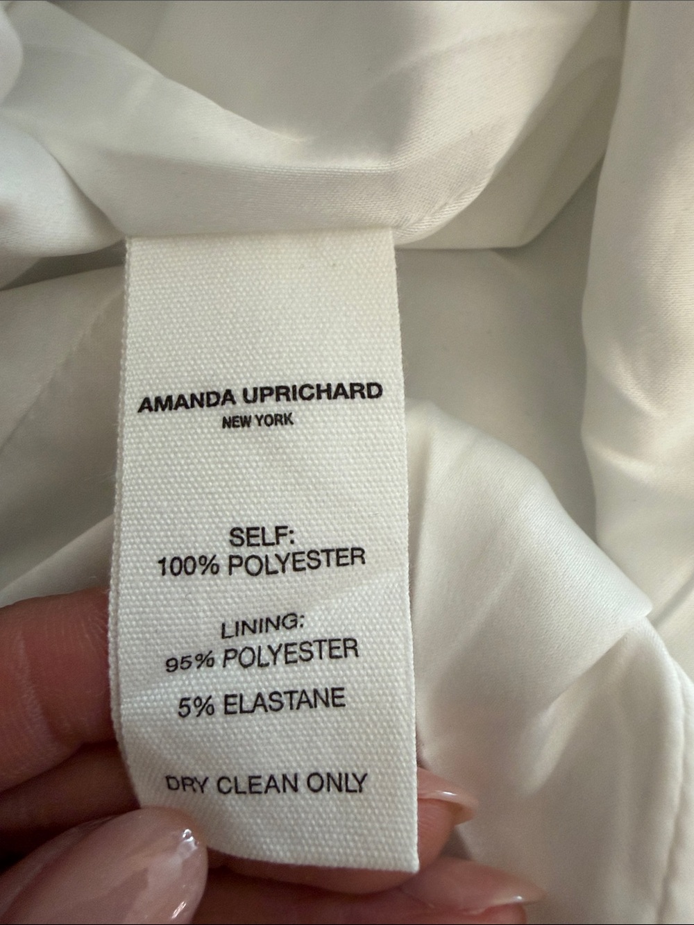 Amanda Uprichard Silver Satin Mini Dress - Picture 6 of 10
